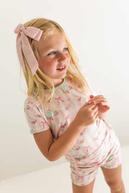 Tea Party Two Piece Short Set