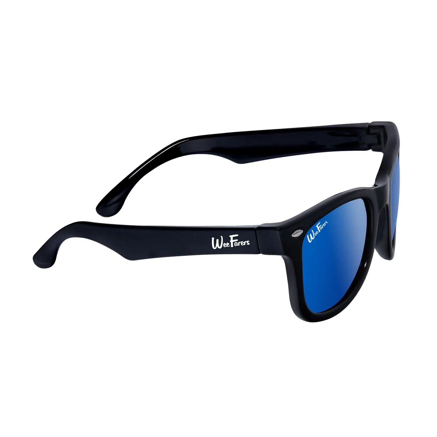 Polarized WeeFarers - Black w/ Ocean Blue
