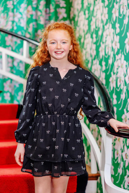 Long Sleeve Mary Price Party Dress