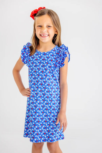 Ruehling Ruffle Dress