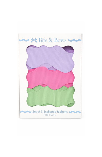 Scalloped Ribbon Sets, Garden Party