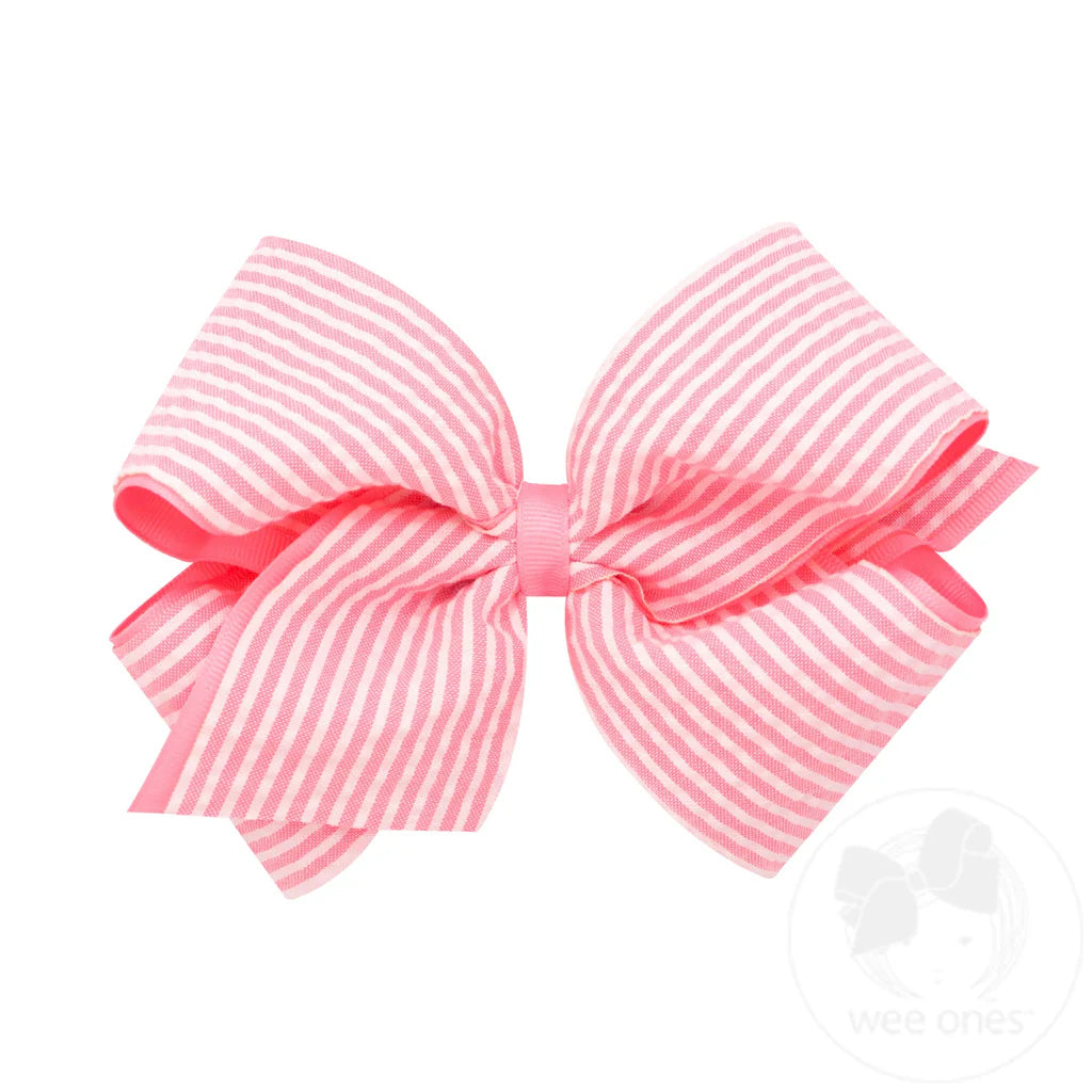 King Seersucker- Pink