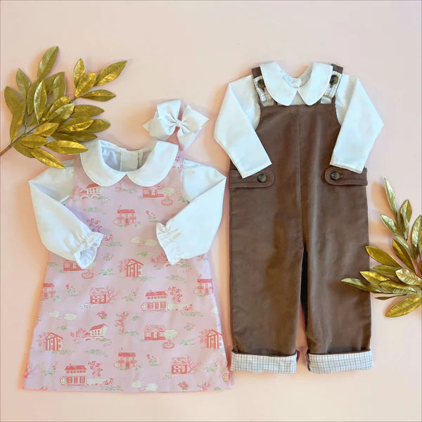 Maude's Peter Pan Collar Shirt (Long Sleeve Woven)