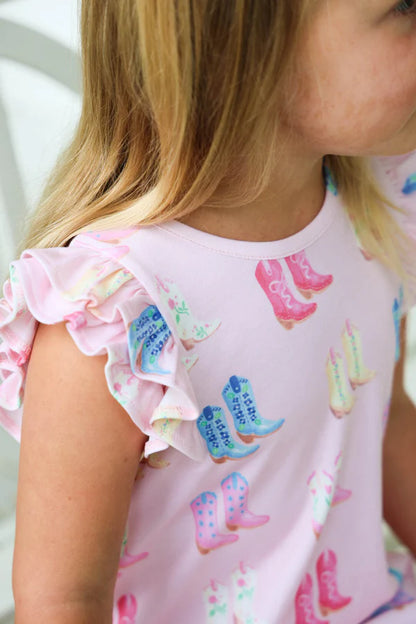 Ruehling Ruffle Dress
