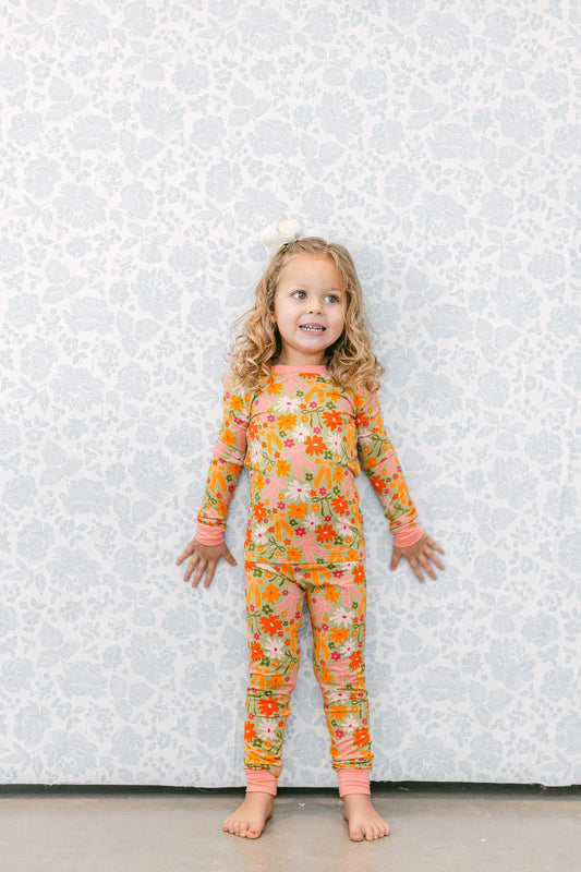 Fall Flowers- Premium PJ Set