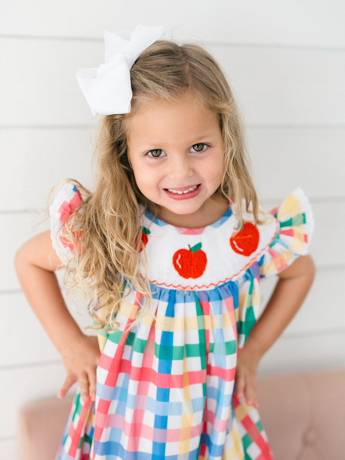 Color Pop Apple Dress