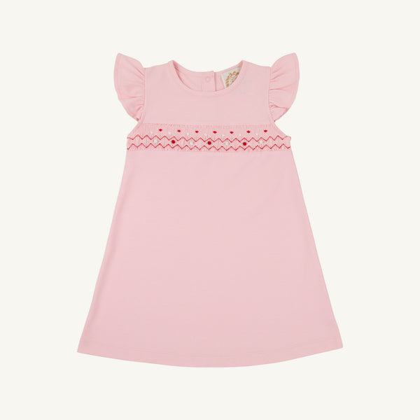 Smocked Angel Sleeve Biltmore Dress