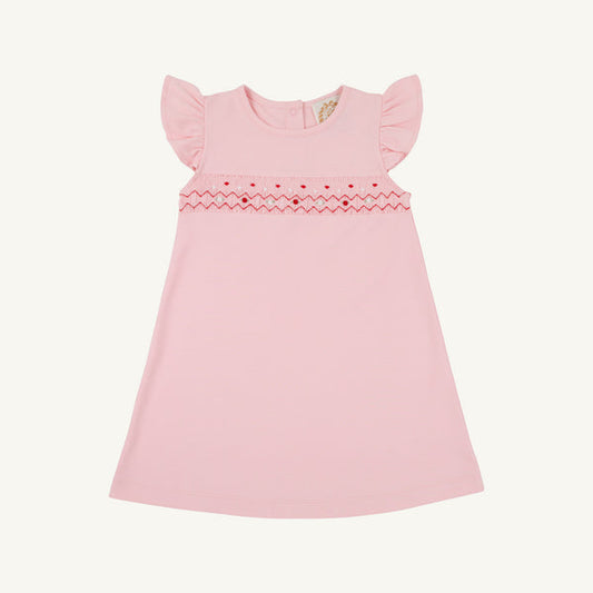 Smocked Angel Sleeve Biltmore Dress