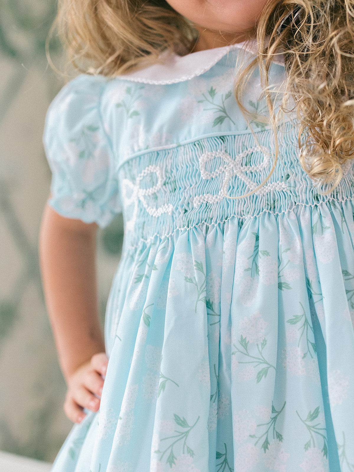 Collard Hydrangea Dress
