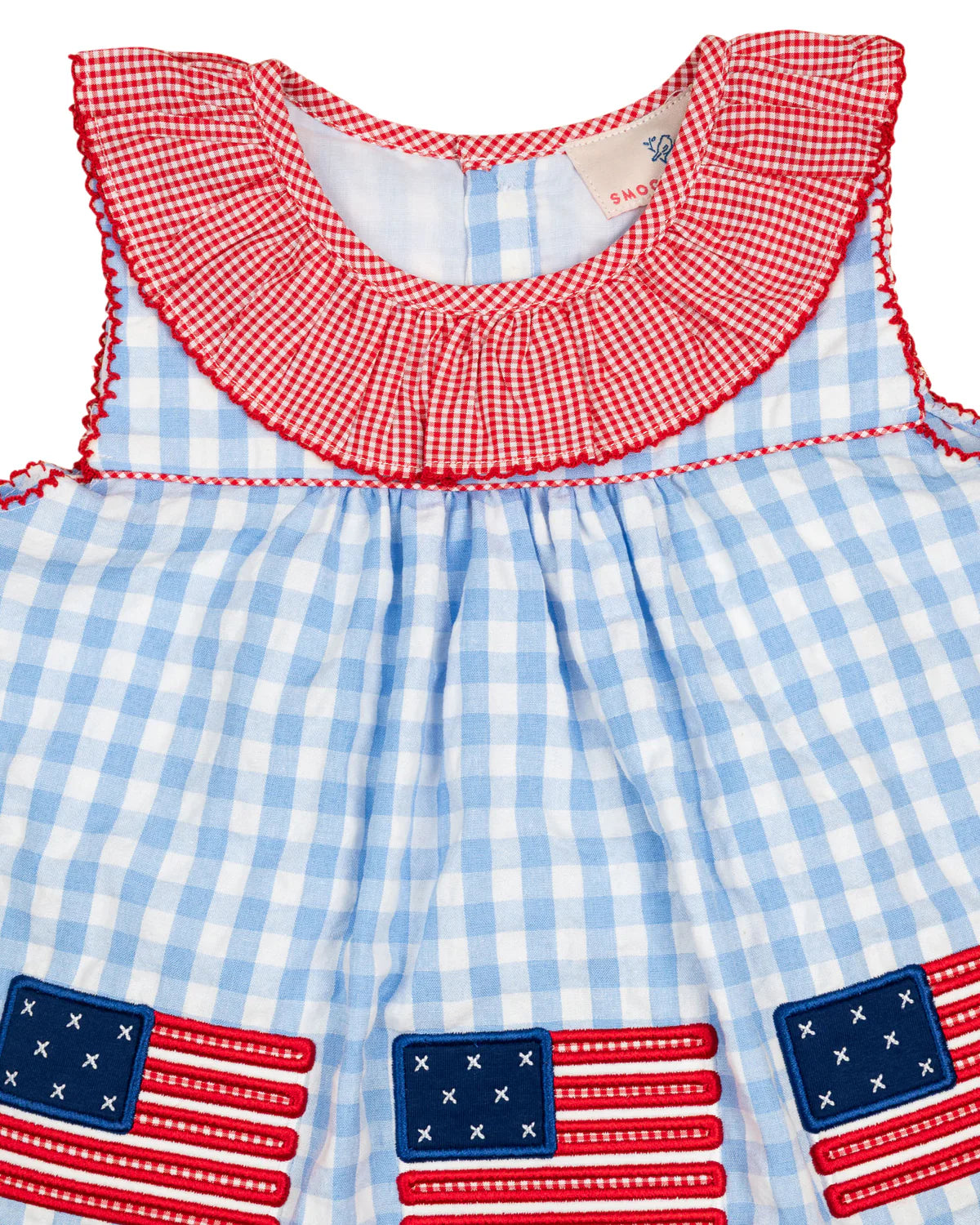 American Flag Applique Bloomer Set