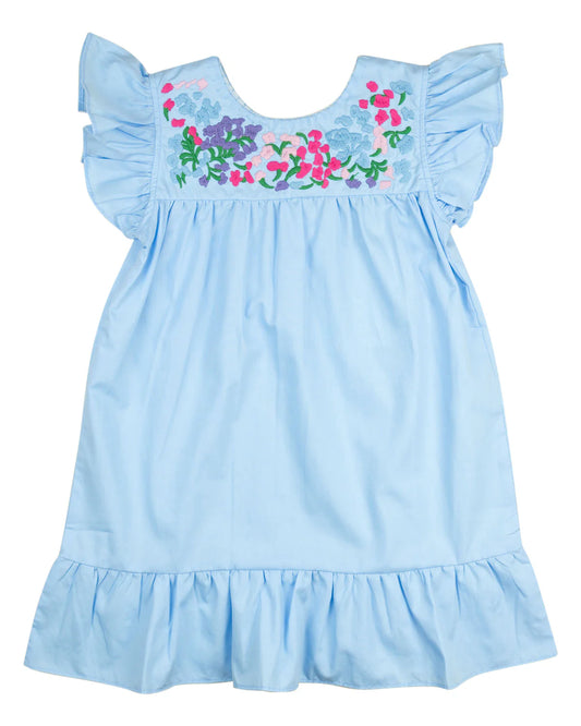 Multi Floral Fiesta Dress