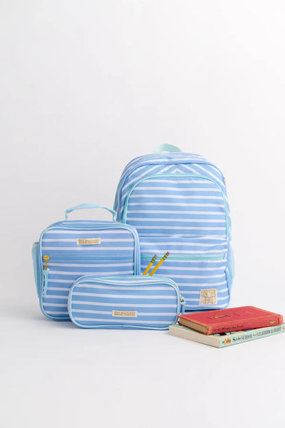 Don't Forget Your Backpack Backpack- Sarasota Sky Stripe