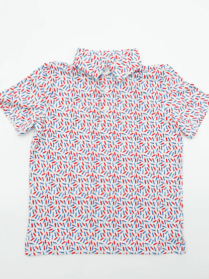 Fireworks Boys' Polo