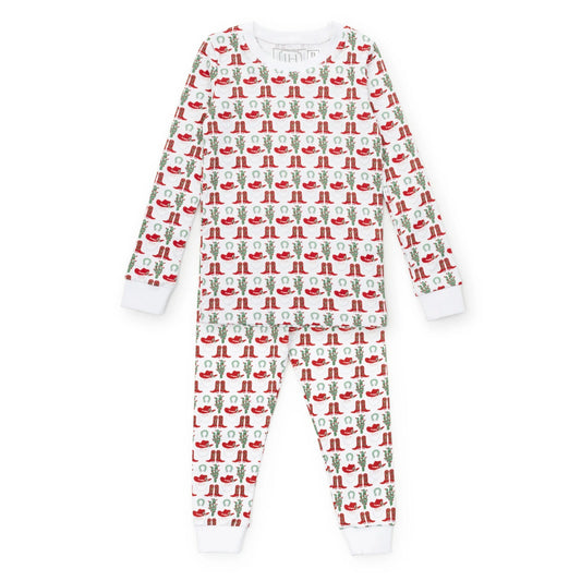 Grayson Pajama Pant Set- Cowboy Christmas