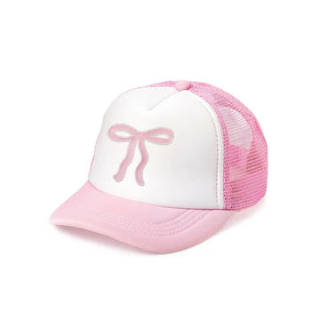 Coquette Bow Patch Trucker Hat