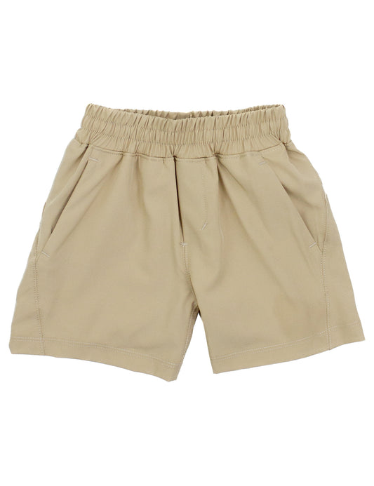Boys Court Shorts- Khaki