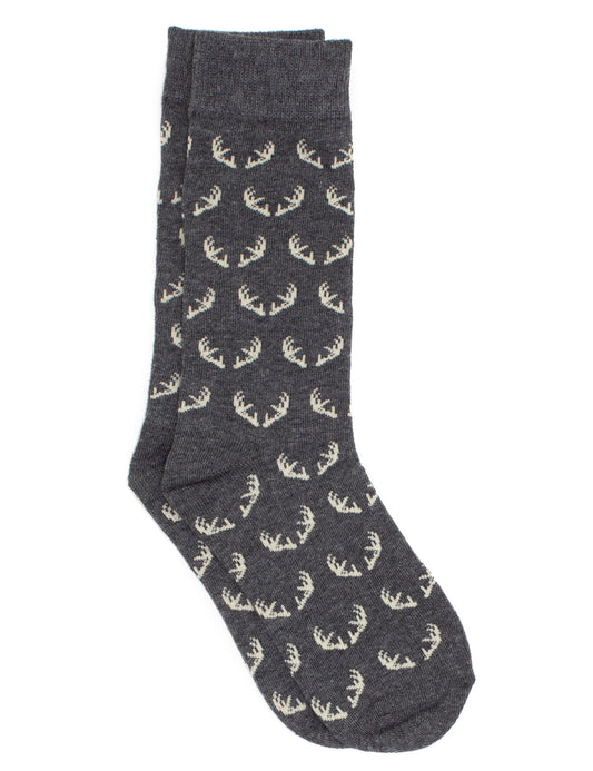 Lucky Duck Sock- Antlers