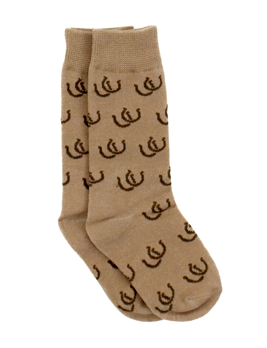 Lucky Duck Sock- Horseshoe