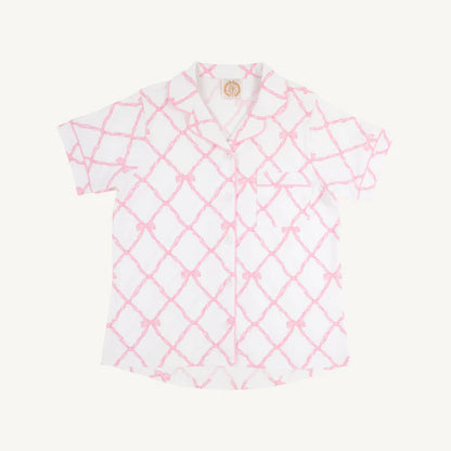 Let Me Lounge Set (Short Sleeve Top, Pant)