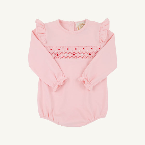 Long Sleeve Smocked Biltmore Bubble