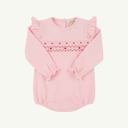 Long Sleeve Smocked Biltmore Bubble