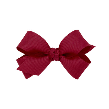 Mini Classic Grosgrain Hair Bow (Knot Wrap)