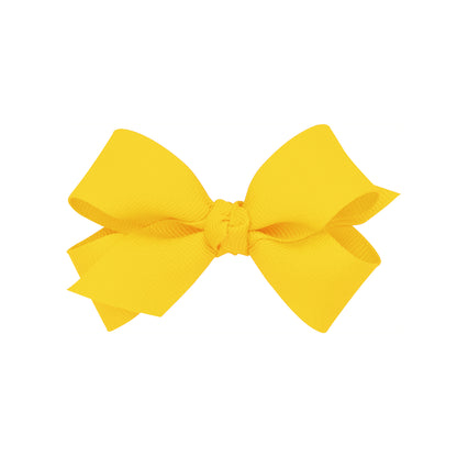 Mini Classic Grosgrain Hair Bow (Knot Wrap)