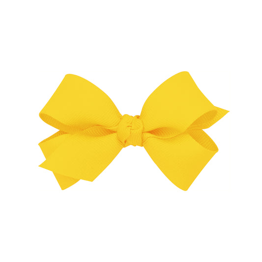 Mini Classic Grosgrain Hair Bow (Knot Wrap)