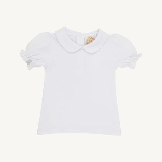 Maude's Peter Pan Collar Shirt (Short Sleeve Pima)