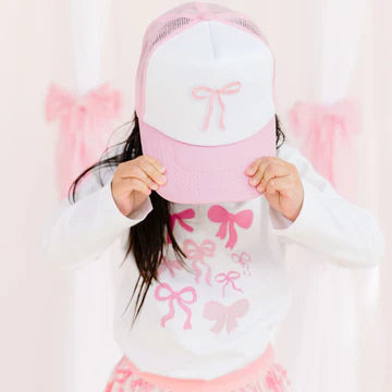 Coquette Bow Patch Trucker Hat