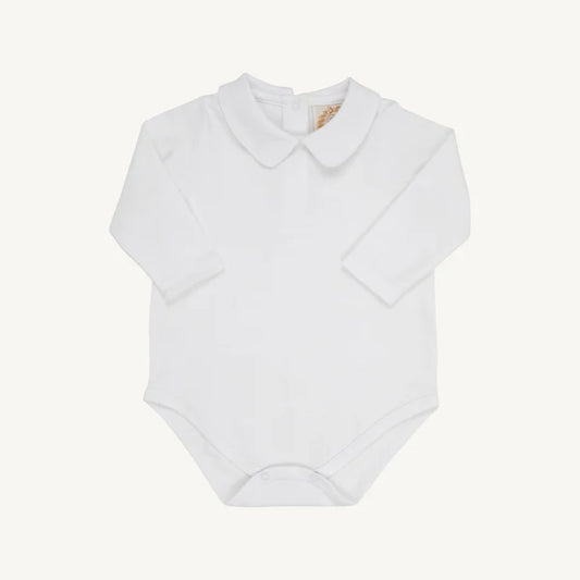 Peter Pan Collar Onesie (Long Sleeve Pima)