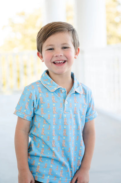 Boots and Stars Pima Shep Polo