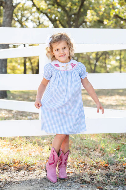 Rodeo Western Cowgirl Helen Dress