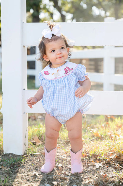 Rodeo Western Cowgirl Birdie Bubble