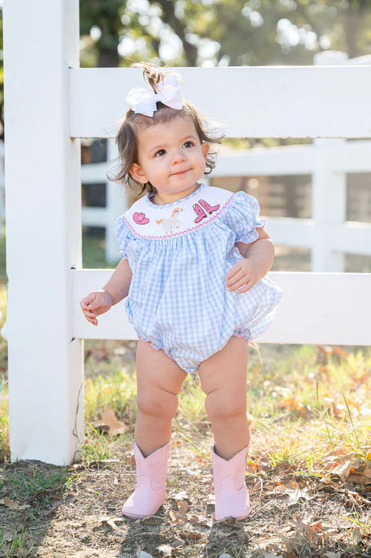 Rodeo Western Cowgirl Birdie Bubble