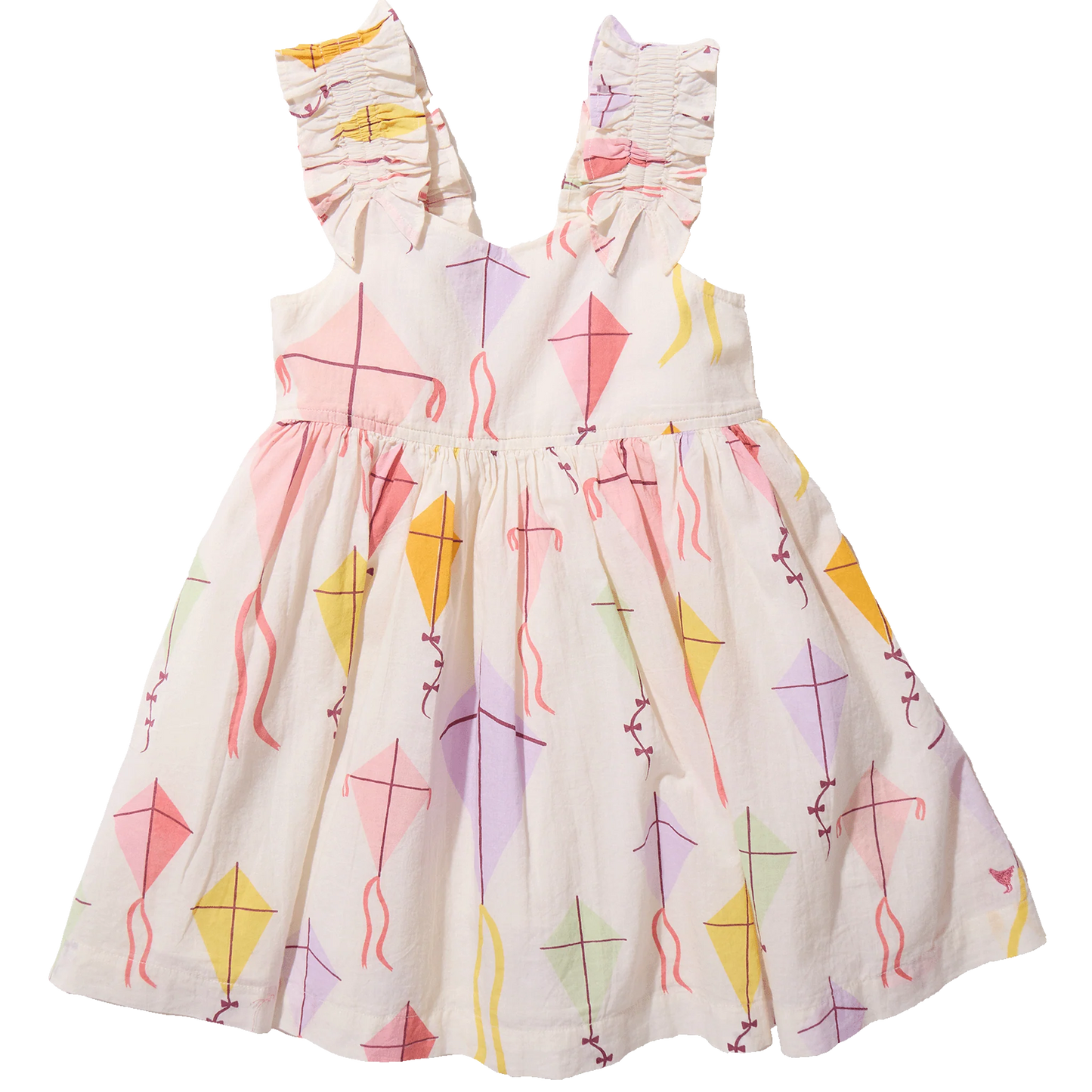 Girls Via Dress- Flying Kites