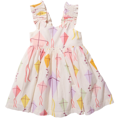 Girls Via Dress- Flying Kites