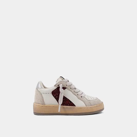 Salma Toddlers - Dark Red Glitter