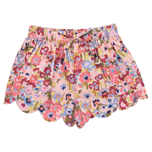 Girls Scallop Short