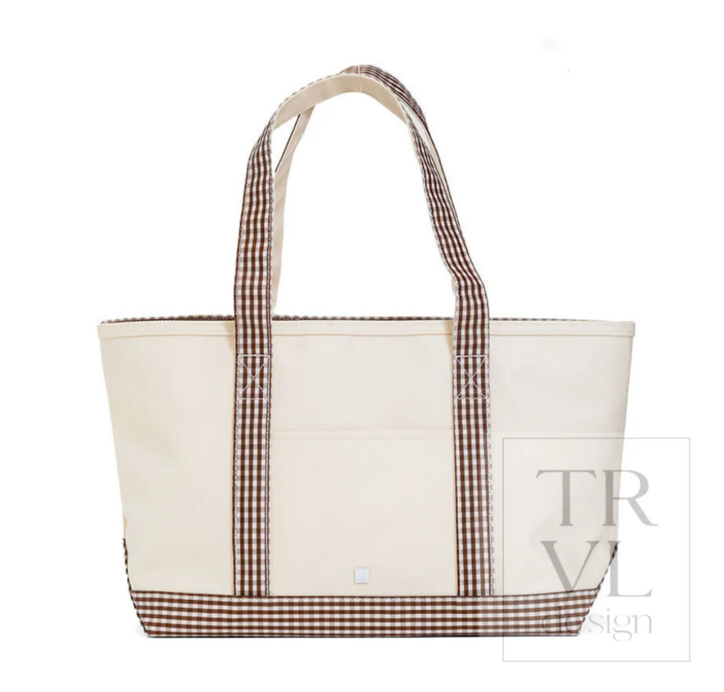 Medium Tote- Coated Canvas