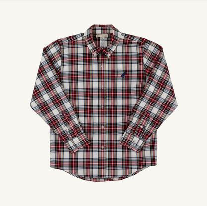 Deans List Dress Shirt - Paris Pike Plaid/Nantucket Navy