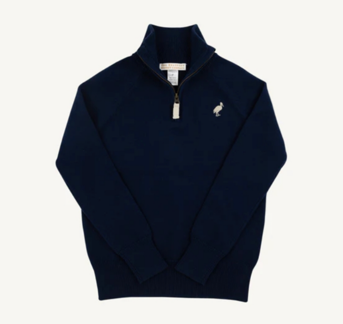 Hayden Half Zip Sweater - Nantucket Navy/Osprey Oatmeal