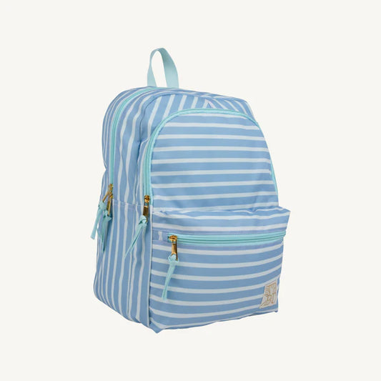 Don't Forget Your Backpack Backpack- Sarasota Sky Stripe