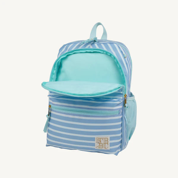 Don't Forget Your Backpack Backpack- Sarasota Sky Stripe