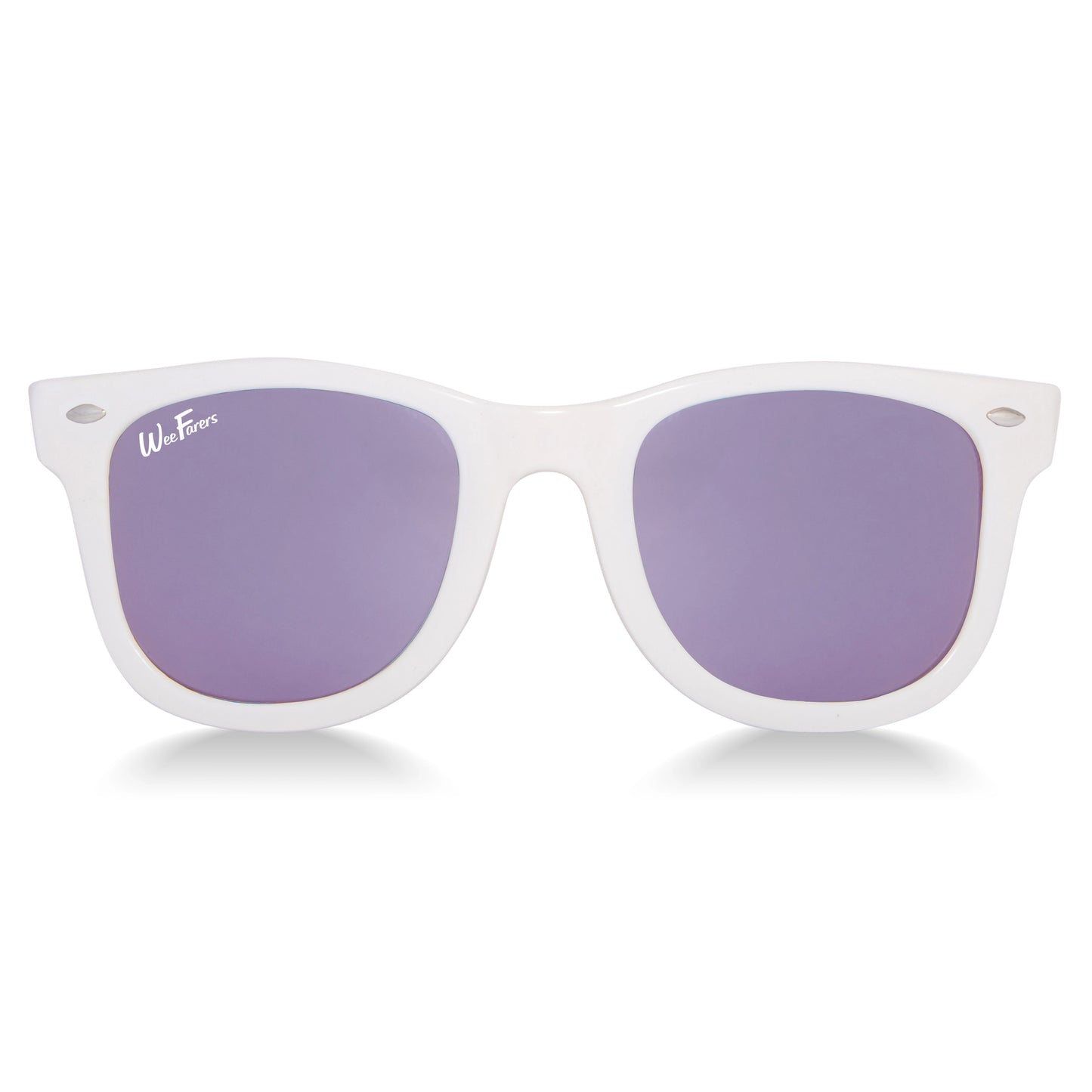 Polarized WeeFarers - White w/ Purple