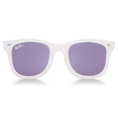 Polarized WeeFarers - White w/ Purple