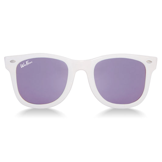 Polarized WeeFarers - White w/ Purple