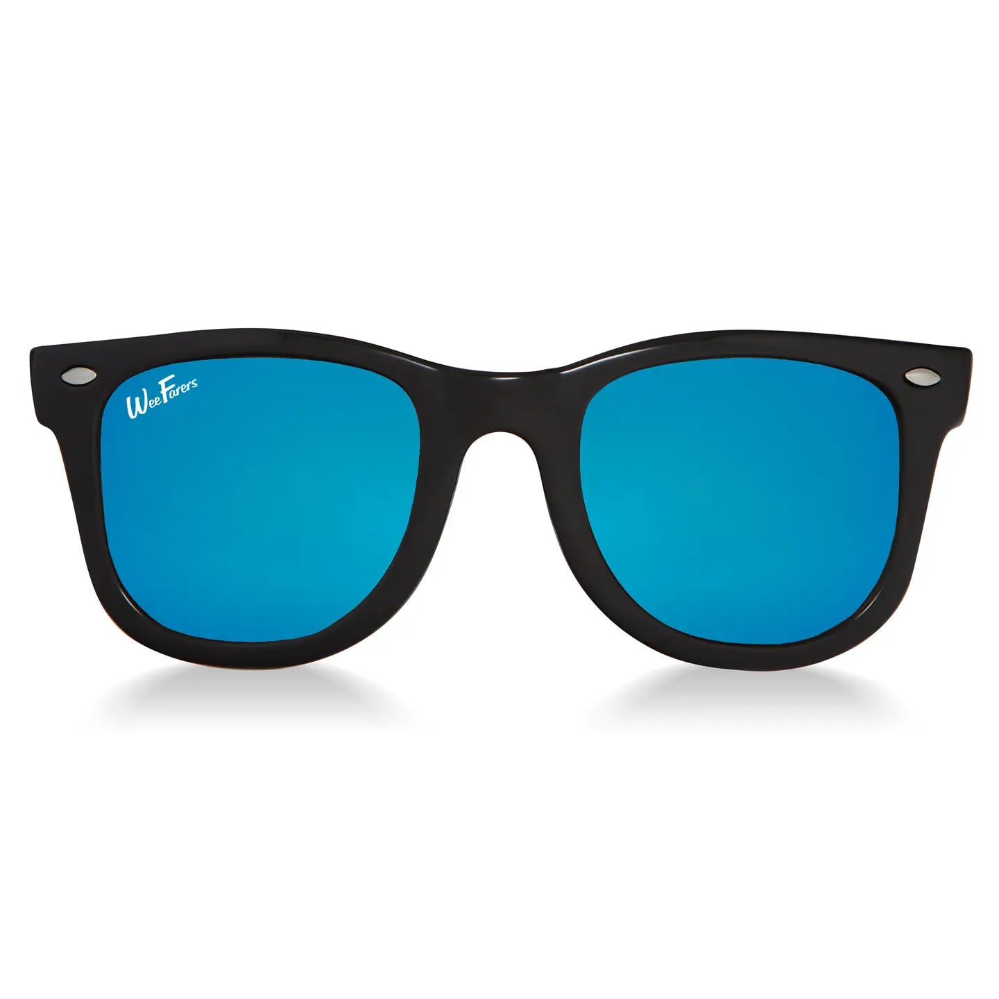 Polarized WeeFarers - Black w/ Ocean Blue