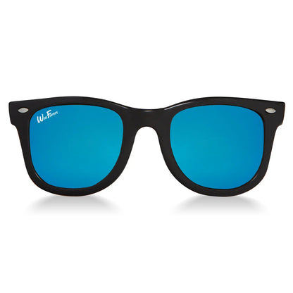 Polarized WeeFarers - Black w/ Ocean Blue