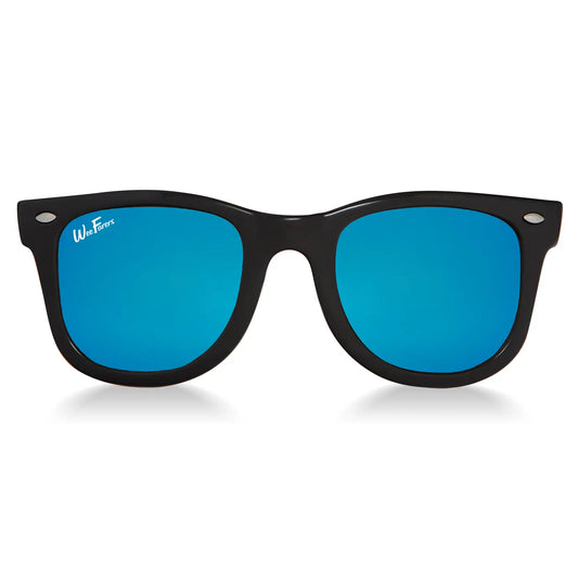 Polarized WeeFarers - Black w/ Ocean Blue